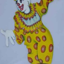 Cut Out Clown extra large including stand