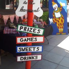 Sign Carnival Welcome